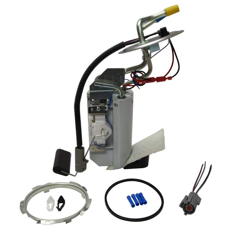 TOPSCOPE Fuel Pump Sender Assembly SP2007H for 1991-1996 Ford F Super Duty V8-7.5L, for 1991-1997 Ford F-150 L6-4.9L, for 1991-1997 Ford F-350 V8 (After Axle Tank; Steel Tank; 18 Gal) FP2159M - Image 1